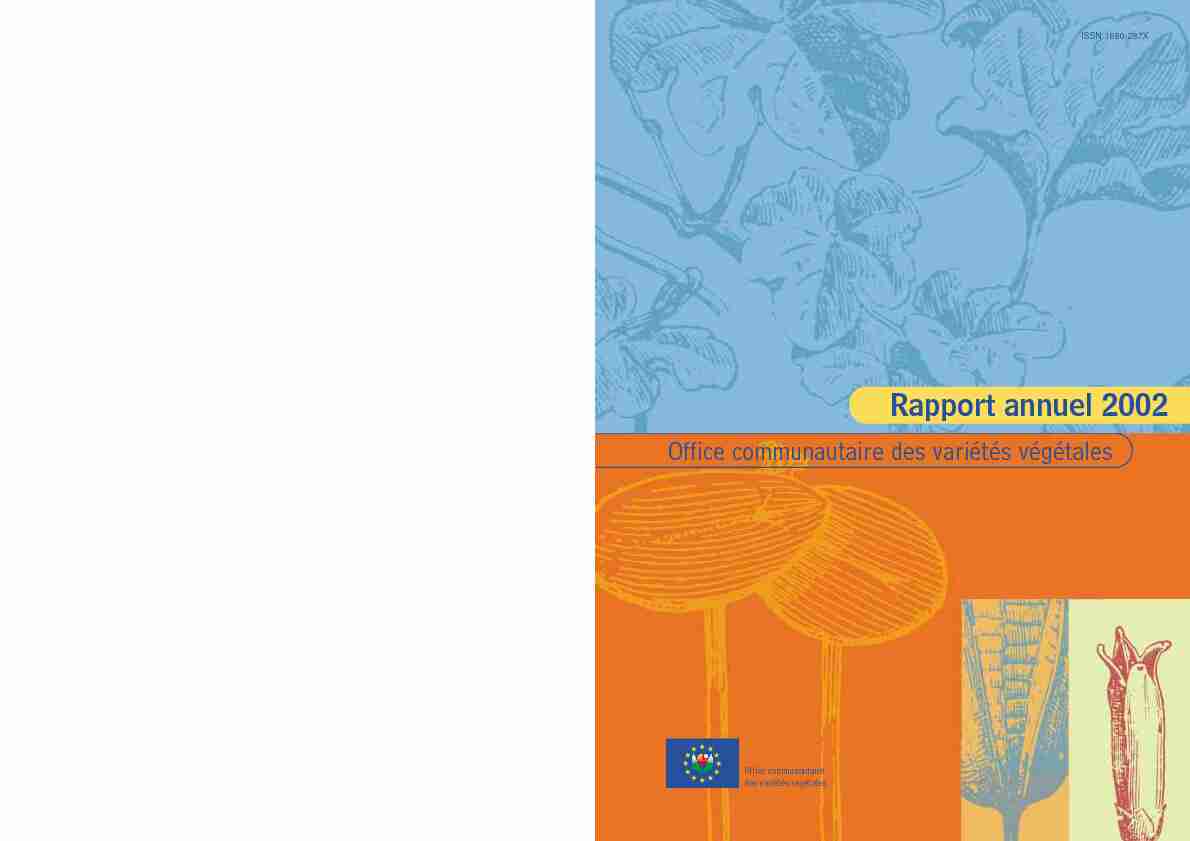 [PDF] Rapport annuel 2002 - CPVO - europaeu