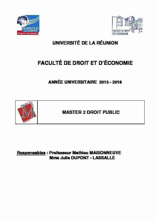 dossier de pré-inscription 2015-2016 - Université de La Réunion