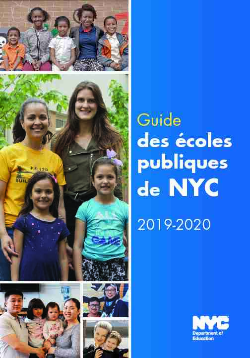 Guide - des écoles publiques de NYC