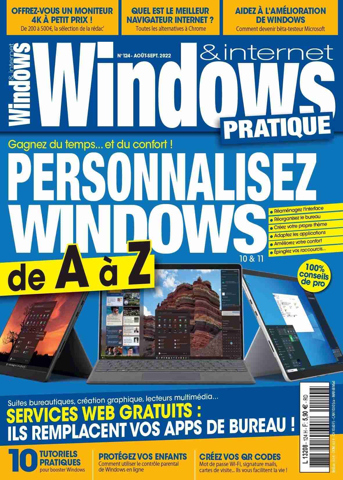 Windows & Internet Pratique No. 124 - Août/Septembre 2022