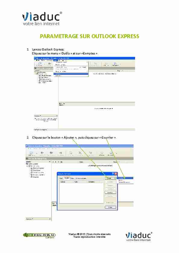[PDF] Configuration de Outlook Express - Noms de domaine