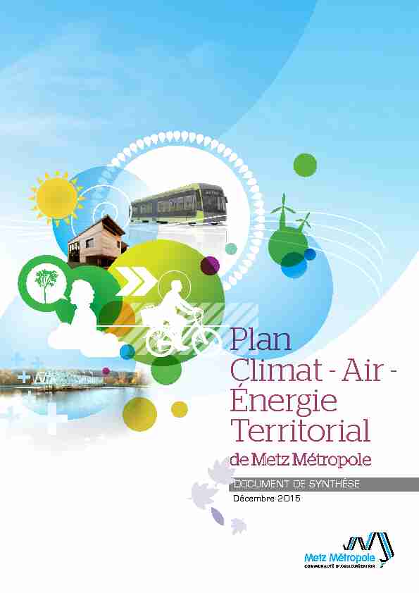 Plan Climat - Air - Énergie Territorial