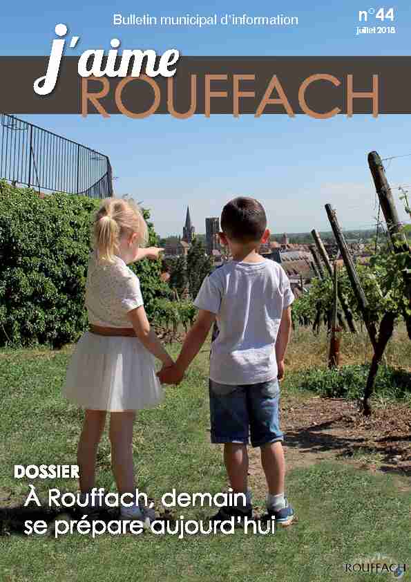 [PDF] À Rouffach, demain se prépare aujourdhui - Ville de Rouffach