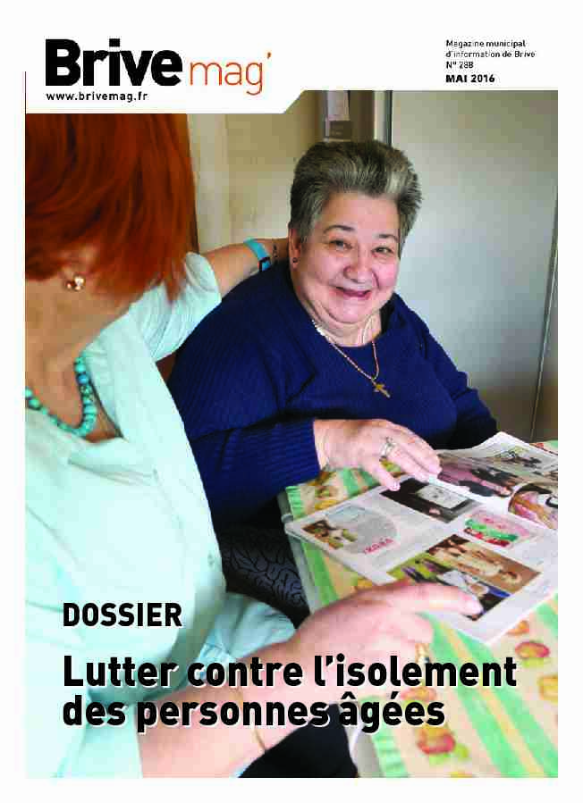 [PDF] Lutter contre lisolement des personnes âgées Lutter  - Ville de Brive