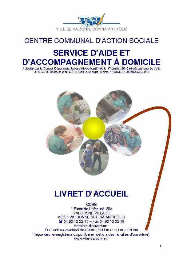 Centre Communal dAction Sociale - Valbonne