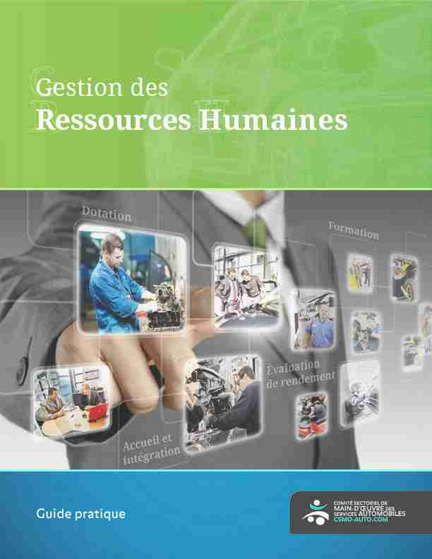 Guide pratique de gestion des ressources humaines.