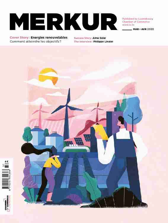 Cover Story : Energies renouvelables Comment atteindre les