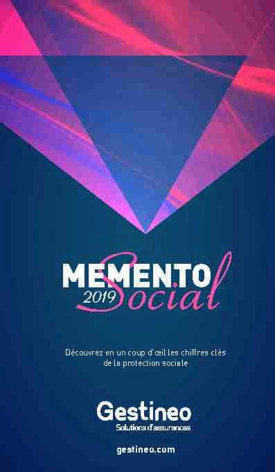 [PDF] Téléchargez le Memento social - Gestineo