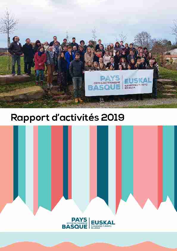 Rapport dactivités 2019