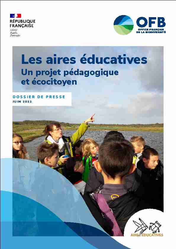 Les aires éducatives - Un projet pédagogique et écocitoyen