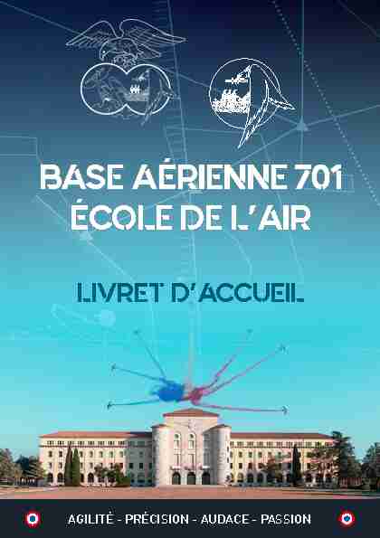 BASE AÉRIENNE 701 ÉCOLE DE LAIR