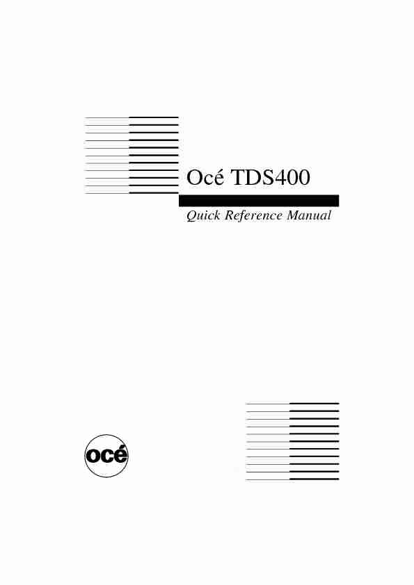 Océ TDS400