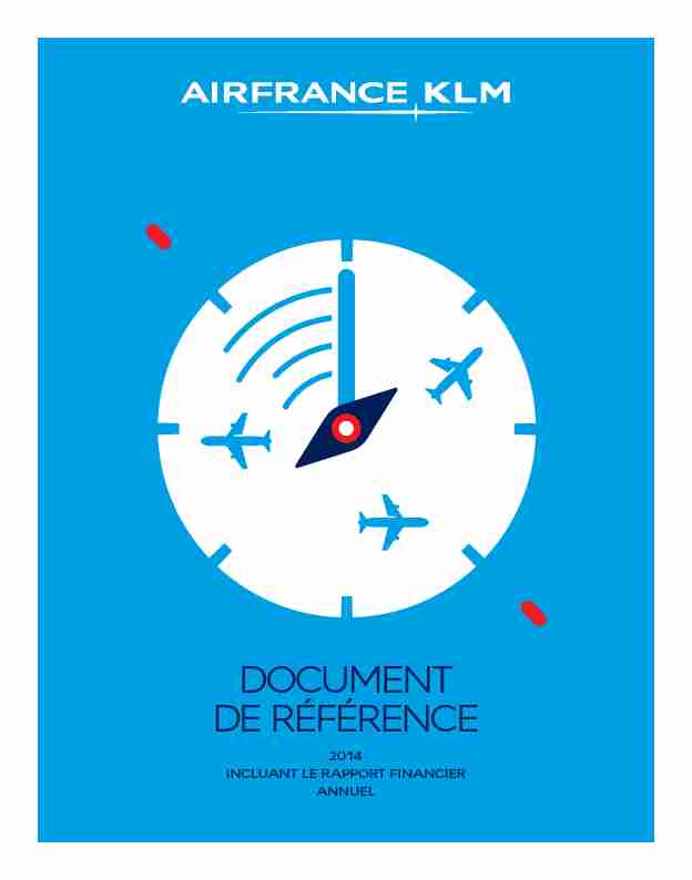 [PDF] Document de référence 2014 - Air France KLM