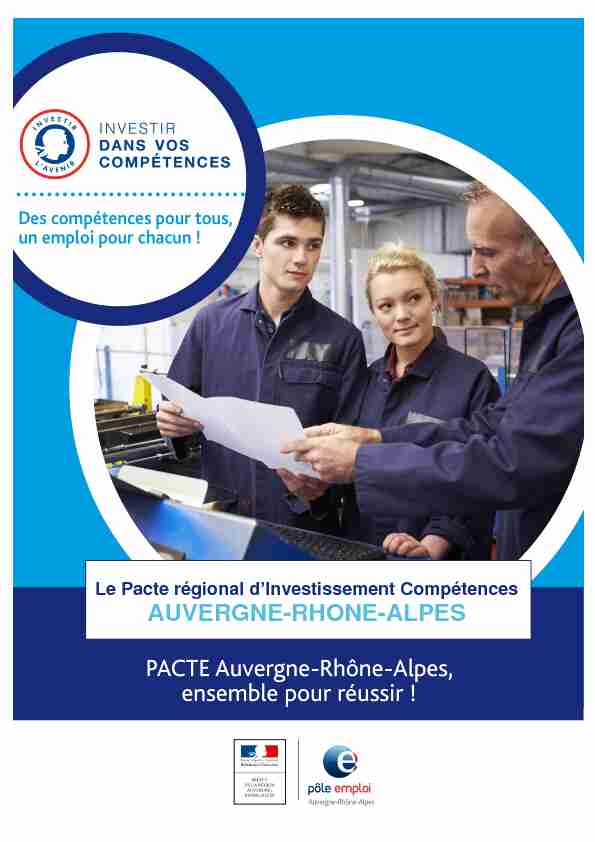 [PDF] AUVERGNE-RHONE-ALPES - Ministère du Travail