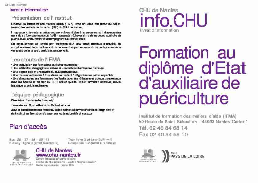 info.CHU - Nantes