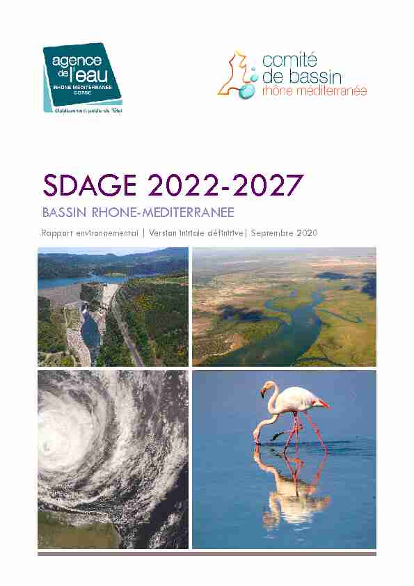 SDAGE 2022-2027