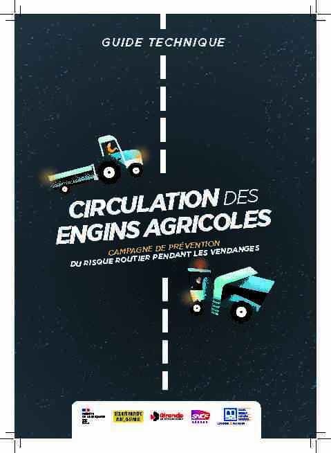 [PDF] CIRCULATION ENGINS AGRICOLES - Préfecture de la Gironde