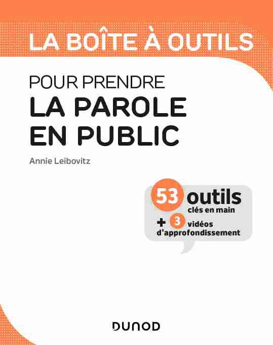 [PDF] LA PAROLE EN PUBLIC - Dunod