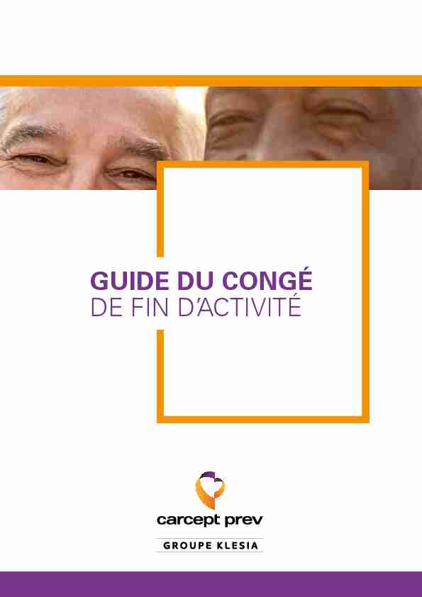 Searches related to agecfa voyageurs guide du conge de fin d activite