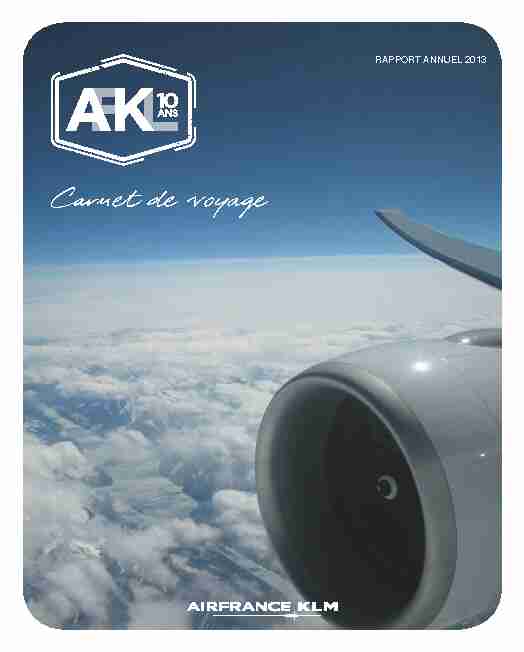 [PDF] Carnet de voyage - Air France KLM