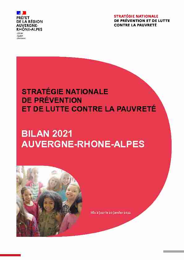 Bilan régional_stratégie pauvreté ARA 2021
