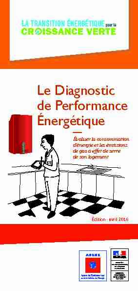 Le Diagnostic de Performance Énergétique