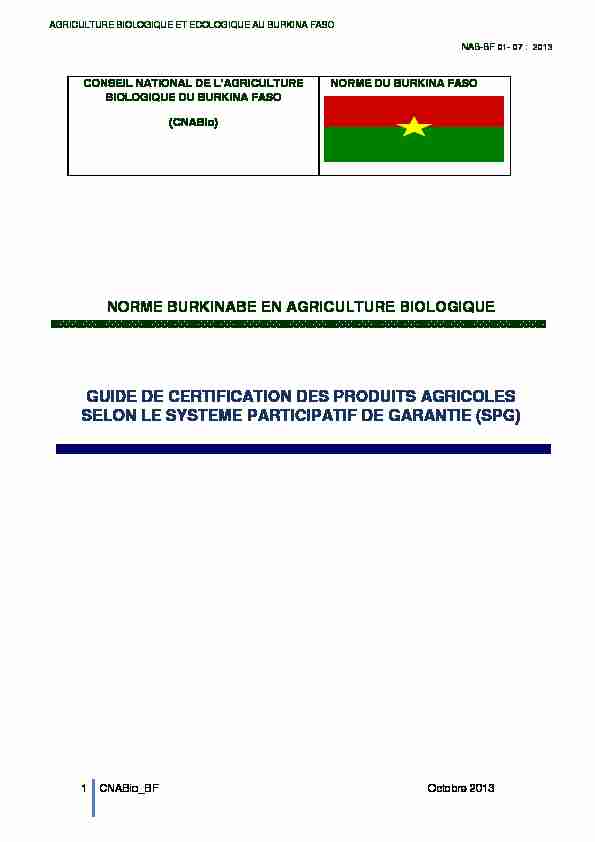 [PDF] GUIDE DE CERTIFICATION DES PRODUITS  - Laboress Afrique