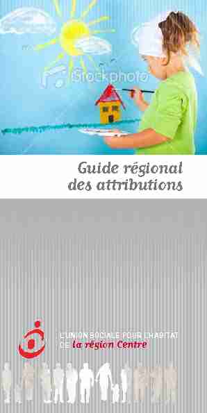 Guide régional des attributions