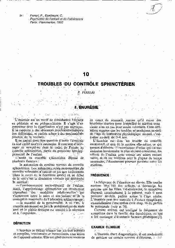[PDF] Troubles_du_controle_sphincterienpdf - Faculté de médecine