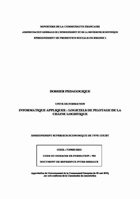 Dossier Pédagogique -informatique appliquée à la logistique.pdf