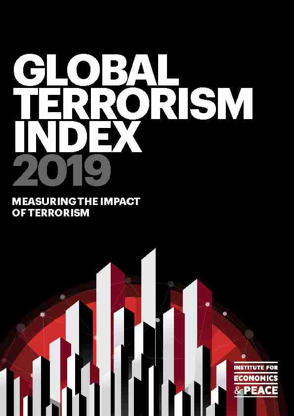 Global Terrorism Index 2019