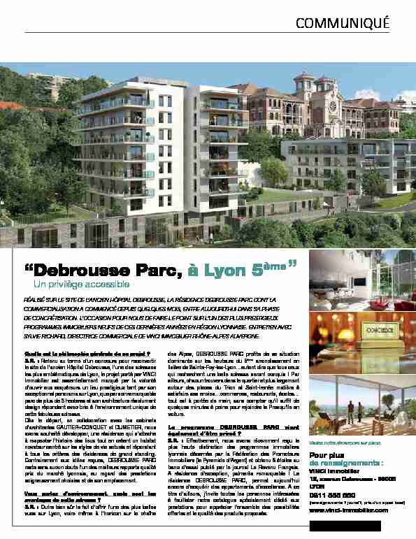 “Debrousse Parc à Lyon 5ème