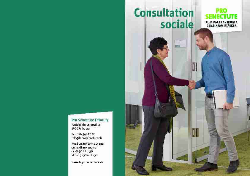 Consultation sociale