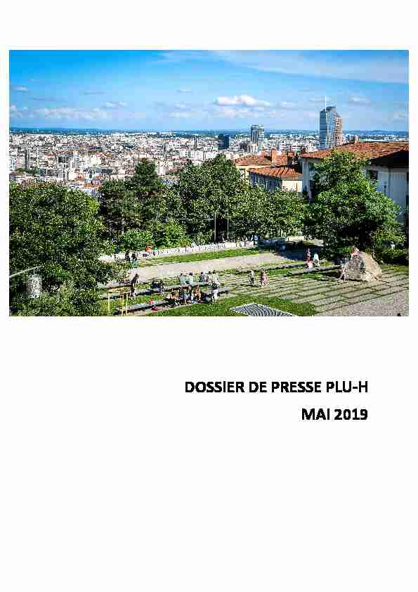 13/05/2019 - Plan Local dUrbanisme et dhabitat (PLU-H)