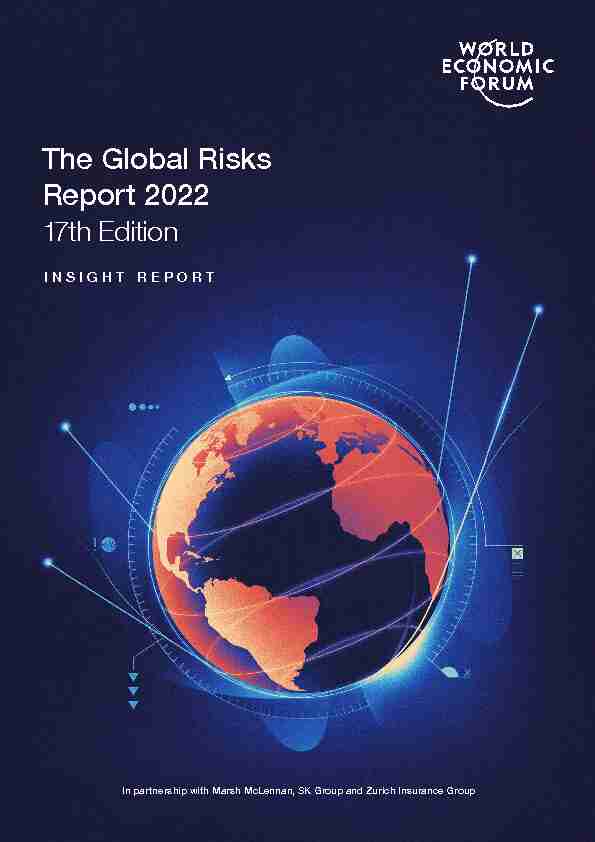 The Global Risks Report 2022
