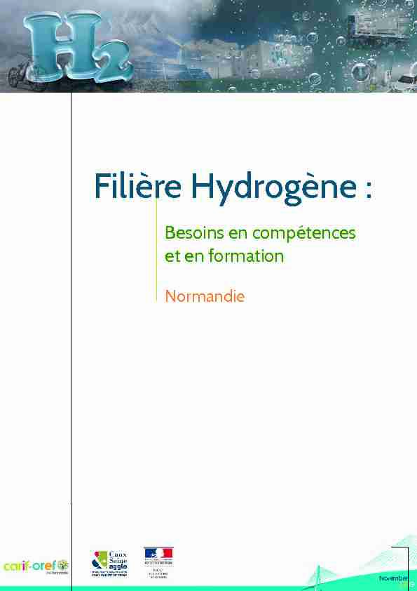 Filière Hydrogène :