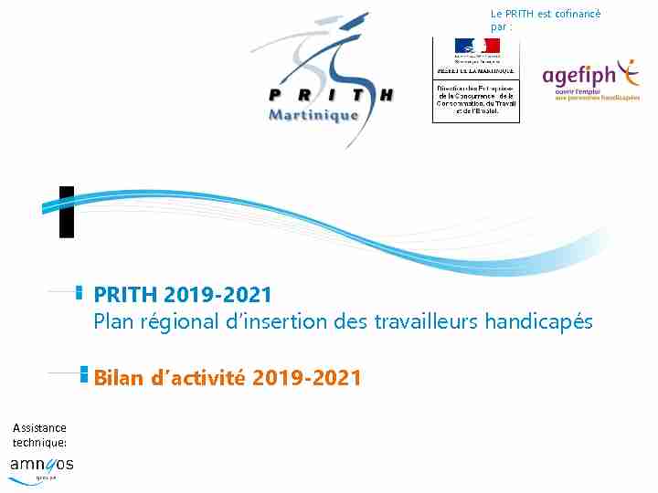PRITH 2019-2021 Plan régional dinsertion des travailleurs