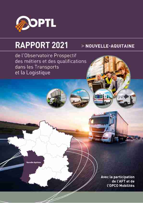 Rapport OPTL 2021 -Nouvelle-Aquitaine