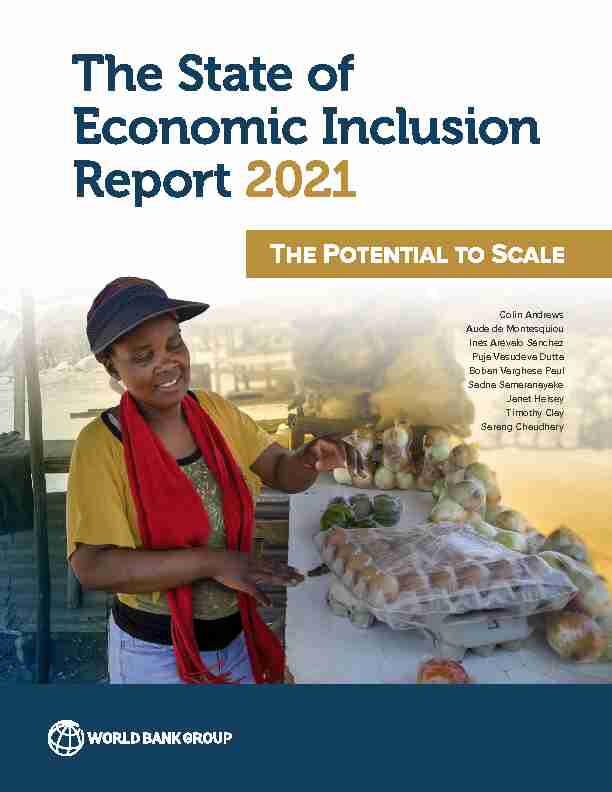 The State of Economic Inclusion Report 2021: The Potential to