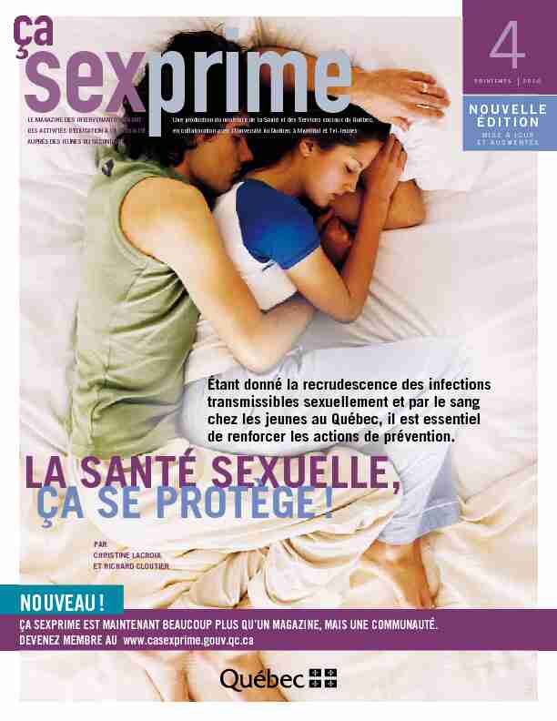 Ca sexprime no 4 - nouvelle édition - printemps 2010