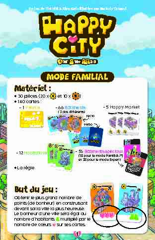 Happy City Règle - 1jour-1jeu.com