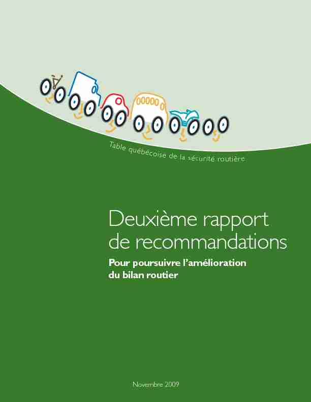 [PDF] 22227 2e rapport tqsr-2 - Table québécoise de la sécurité routière