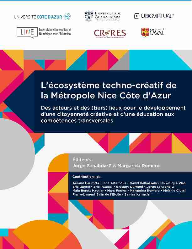 [PDF] 11/06/2019 2019 Lécosystème techno-créatif de la Métropole Nice