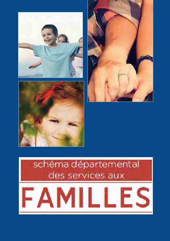 Schéma départemental des services aux familles