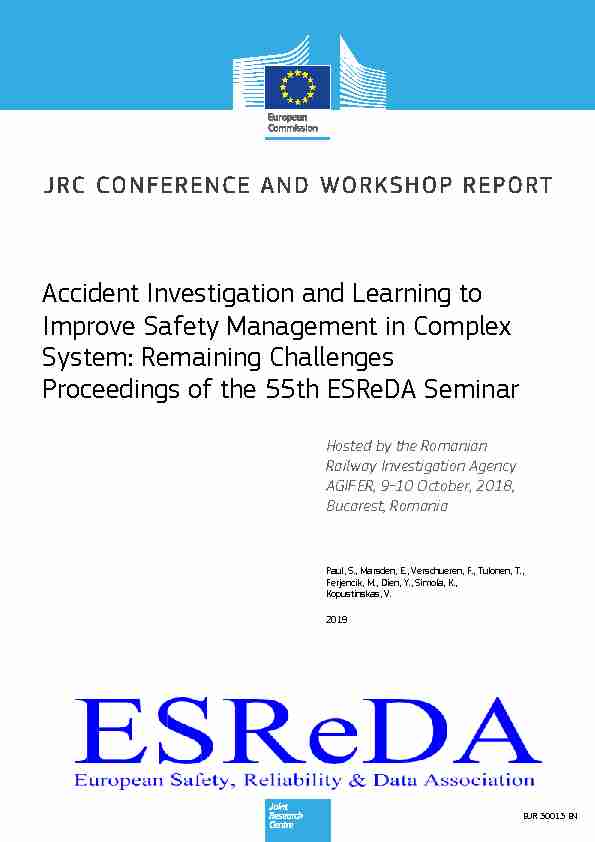Accident Investigation and Learning to Improve Safety Management