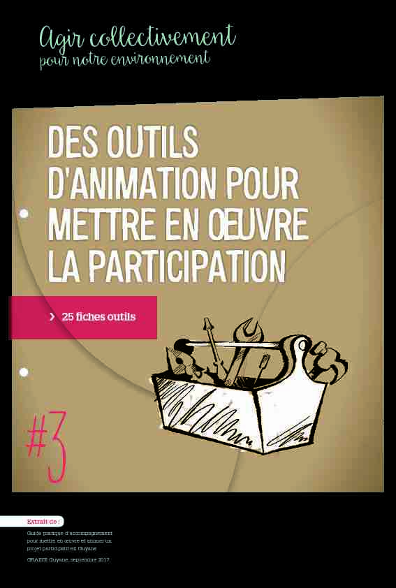 [PDF] DES OUTILS DANIMATION POUR METTRE EN  - GRAINE Guyane