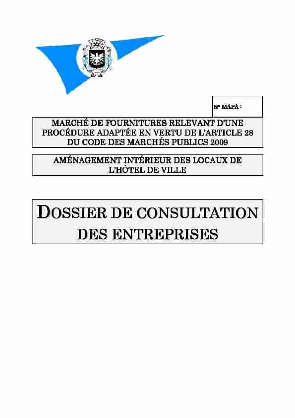 [PDF] DOSSIER DE CONSULTATION DES ENTREPRISES - Le Cdg59