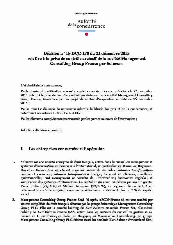 pdf Décision n° 15-DCC-178 du 21 décembre 2015 relative à la