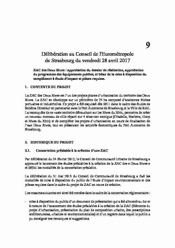 09-ZAC des Deux Rives approbation du dossier de réalisation