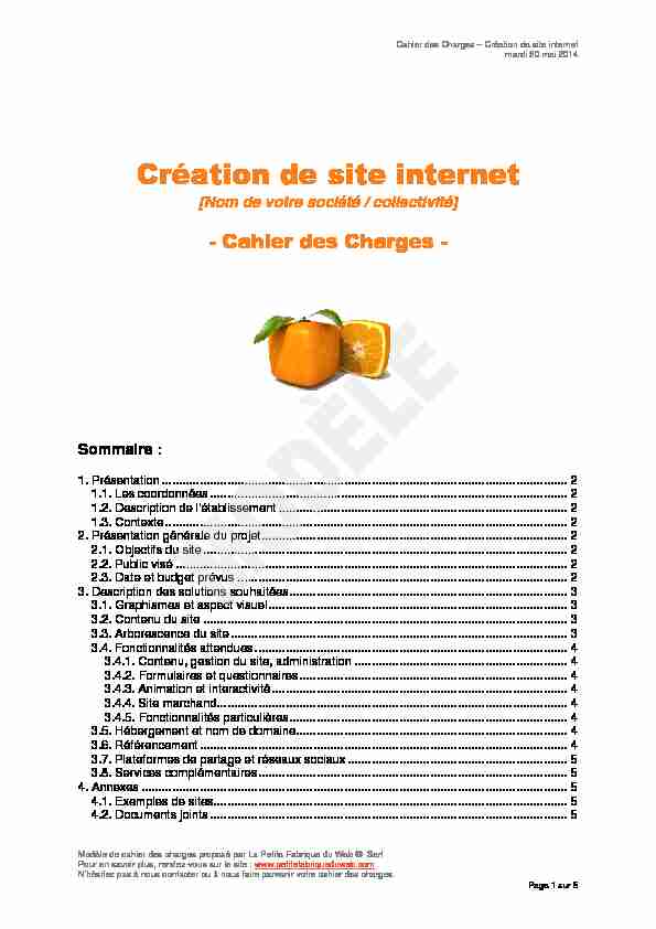 Création de site internet - La Petite Fabrique du Web